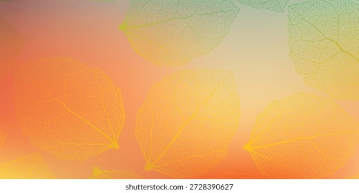 Ein lebendiger abstrakter Hintergrund mit einem Aquarelleffekt in gemischten Orange-, Gelb- und Grüntönen, der eine warme und energiegeladene Atmosphäre schafft.