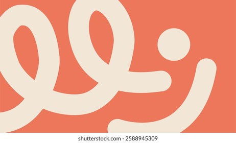 Vibrant abstract background with gradient rotating lines, colorful gradient twisted shapes futuristic design.