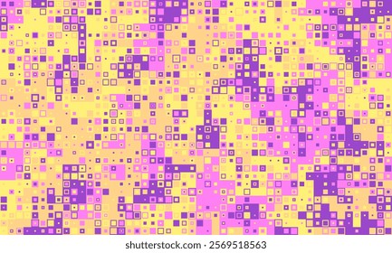 Vibrant abstract background with a playful geometric pattern.  Perfect for website banners, presentations, or textile designs.