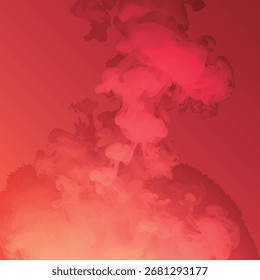 Um fundo abstrato vibrante com um gradiente vermelho e um padrão sutil semelhante a nuvens.