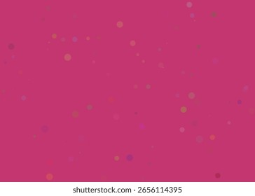 Un fondo vibrante y abstracto con Formas y partículas geométricas dispersas, sutiles de color rosa y magenta, creando un efecto suave y texturizado.