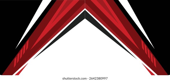 Vibrant abstract background with sharp geometric spikes and energetic zigzag lines