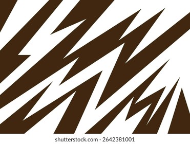 Vibrant abstract background with sharp geometric spikes and energetic zigzag lines