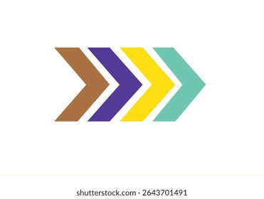 Vibrant abstract background with sharp geometric arrows and energetic zigzag lines