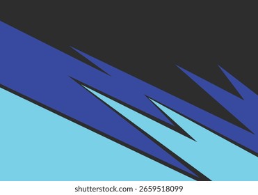 Plano de fundo abstrato vibrante com elementos geométricos e de linha de seta afiados com alguma área de espaço de cópia