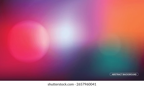 Vibrant abstract background with soft color transitions