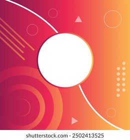 Vibrant Abstract Background Vector - Modern and Dynamic Design