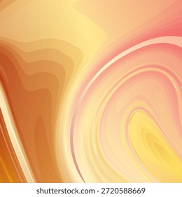 Un fondo abstracto vibrante con cálidas ondas amarillas y naranjas doradas, que muestra un efecto de mármol líquido fluido que se siente enérgico y brillante