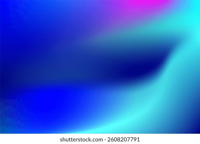 Vibrant Abstract Blue, black, cyan and Purple Gradient Background with Smooth Transitions