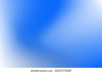 Vibrant Abstract Blue Gradient Background with Smooth Transitions and Soft Hues