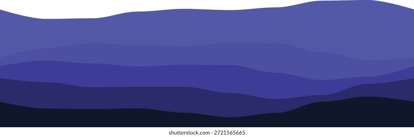 Diseño de onda azul abstracto vibrante con patrones en capas, ideal para fondos o arte de pared moderno.