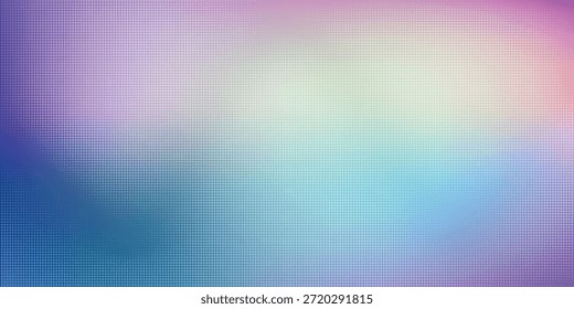 Lebendige abstrakte Farbe Farbverlauf Hintergrund mit Punkten und weiches Licht Halo Textur Muster eps10