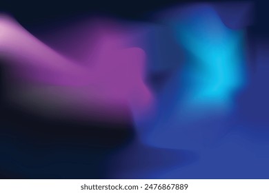 Vibrant Abstract Color Gradient with Blue, Purple, and Pink Hues