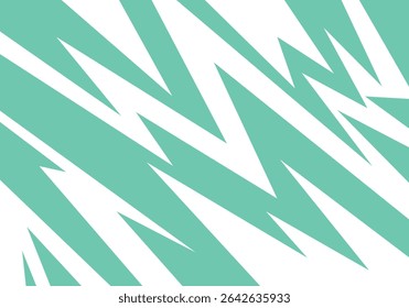 Vibrant abstract colourful background with sharp geometric spikes and energetic zigzag lines.
