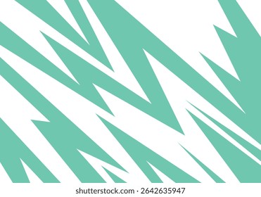 Vibrant abstract colourful background with sharp geometric spikes and energetic zigzag lines.
