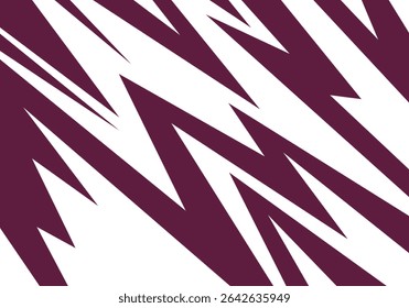Vibrant abstract colourful background with sharp geometric spikes and energetic zigzag lines.
