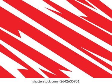 Vibrant abstract colourful background with sharp geometric spikes and energetic zigzag lines.