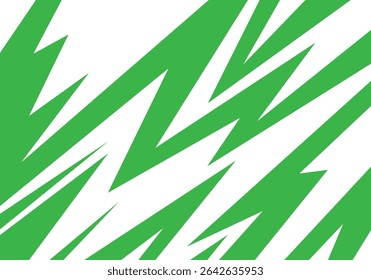 Vibrant abstract colourful background with sharp geometric spikes and energetic zigzag lines.