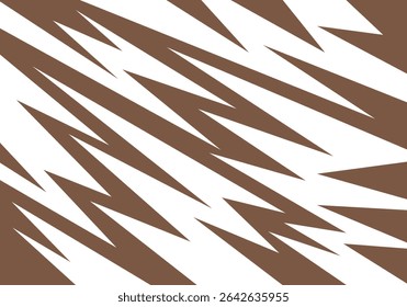 Vibrant abstract colourful background with sharp geometric spikes and energetic zigzag lines.