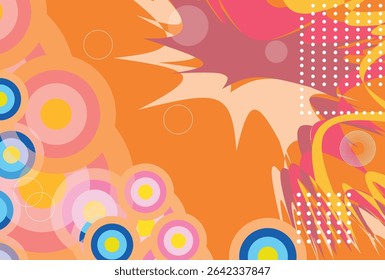 Vibrant abstract composition featuring smooth gradient patterns in shades with color, creating a sense of modernity and creativity. Ideal for backgrounds, design projects, or artistic concepts.