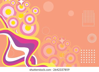 Vibrant abstract composition featuring smooth gradient patterns in shades with color, creating a sense of modernity and creativity. Ideal for backgrounds, design projects, or artistic concepts.