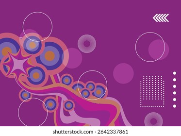 Vibrant abstract composition featuring smooth gradient patterns in shades with color, creating a sense of modernity and creativity. Ideal for backgrounds, design projects, or artistic concepts.