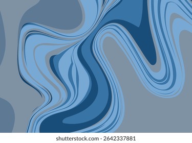 Vibrant abstract composition featuring smooth gradient patterns in shades with color, creating a sense of modernity and creativity. Ideal for backgrounds, design projects, or artistic concepts.