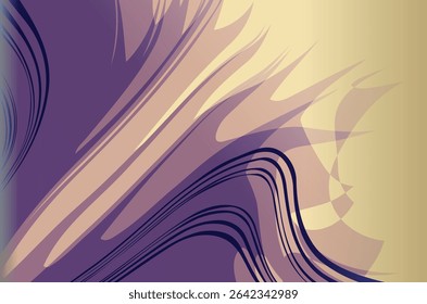 Vibrant abstract composition featuring smooth gradient patterns in shades with color, creating a sense of modernity and creativity. Ideal for backgrounds, design projects, or artistic concepts.