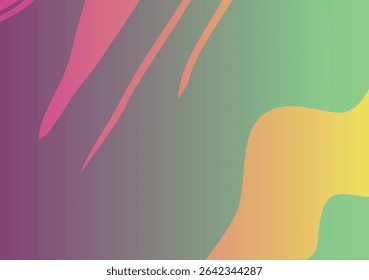	
Vibrant abstract composition featuring smooth gradient patterns in shades with color, creating a sense of modernity and creativity. Ideal for backgrounds, design projects, or artistic concepts.