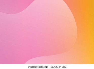 	
Vibrant abstract composition featuring smooth gradient patterns in shades with color, creating a sense of modernity and creativity. Ideal for backgrounds, design projects, or artistic concepts.