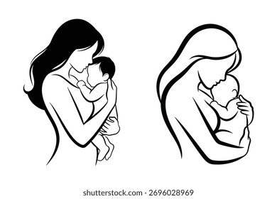 A vibrant, abstract design featuring a playful arrangement of colorful shapes and lines, perfect for graphic design and illustration projects.