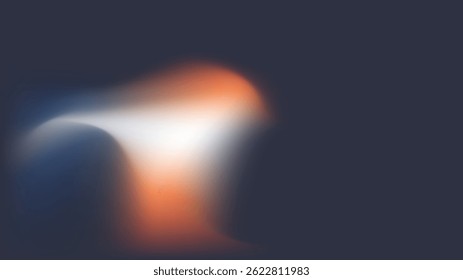Um design abstrato vibrante mostrando luz fluida e cor.