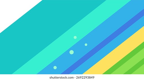 camadas de cores diagonais abstratas vibrantes
