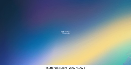 Obra de arte digital abstracta vibrante que presenta ondas suaves de luz azul eléctrica, verde azulado y amarillo dorado que se mezclan en una composición dinámica que fluye.