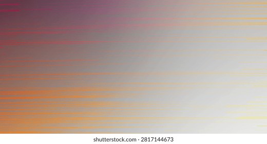 Vibrant abstract digital artwork featuring horizontal lines in gray orange and red hues ideal for contemporary design projects and artistic backgrounds