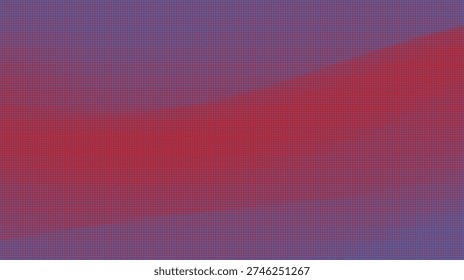 A vibrant abstract digital background featuring a fine grid overlaying a smooth gradient transition from deep blue to intense red, creating a dynamic, textured visual effect reminiscent of digital