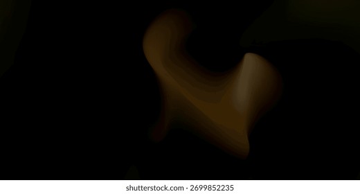 Eine lebendige, abstrakte Flamme tanzt auf schwarzem Hintergrund. Das Feuer zeigt Orange- und Gelbtöne mit weichen, unscharfen Kanten.