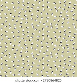 Patrón floral abstracto vibrante con Formas orgánicas fluidas, texturas en capas y colores armoniosos, diseñado para la impresión de tela moderna y adecuado para la decoración de moda o el hogar.