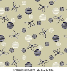 Patrón floral abstracto vibrante con Formas orgánicas fluidas, texturas en capas y colores armoniosos, diseñado para la impresión de tela moderna y adecuado para la decoración de moda o el hogar.