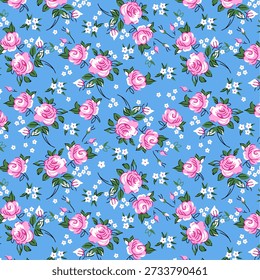 Patrón floral abstracto vibrante con Formas orgánicas fluidas, texturas en capas y colores armoniosos, diseñado para la impresión de tela moderna y adecuado para la decoración de moda o el hogar.