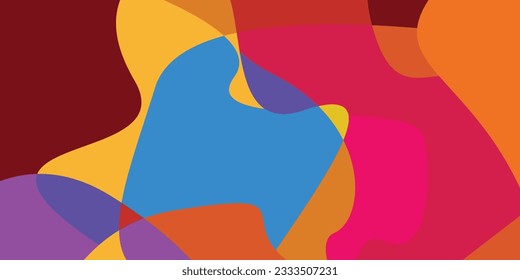 vibrant abstract fluid background for a festival in the summer