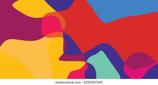 vibrant abstract fluid background for a festival in the summer
