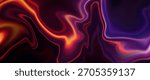 Vibrant abstract fluid background with glowing red, orange, and purple waves, creating a dynamic, energetic, and modern gradient flow.