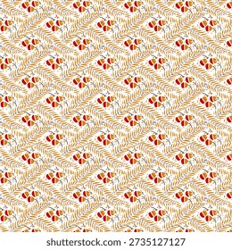 Um design geométrico abstrato vibrante com formas arrojadas, padrões dinâmicos e contrastes de cores modernos, perfeito para estampas de tecido elegantes e aplicações têxteis atraentes.
