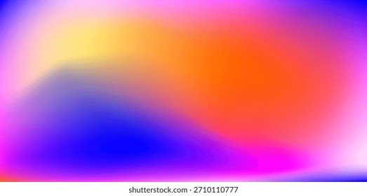 Fondo de gradiente Abstractas vibrante con fusión naranja-rosa-azul