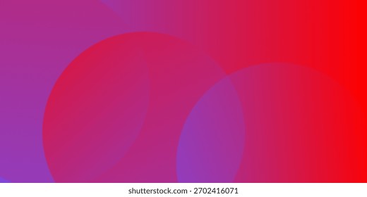 Un fondo degradado vibrante y abstracto que cambia de púrpura a rojo brillante, con círculos translúcidos sutiles y superpuestos.