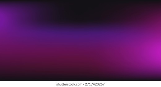 Um fundo de gradiente abstrato vibrante faz a transição do roxo profundo para o fúcsia brilhante com uma sutil textura granulada.

