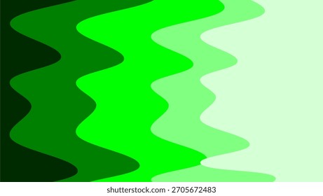 Vibrant abstract gradient background with zigzag border frame for creative copy space.
