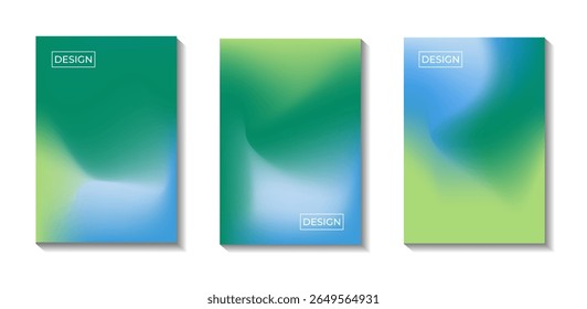 Fondos de gradiente abstractos vibrantes con transiciones de color fluidas y suaves. Ideal para proyectos digitales modernos y marca creativa.