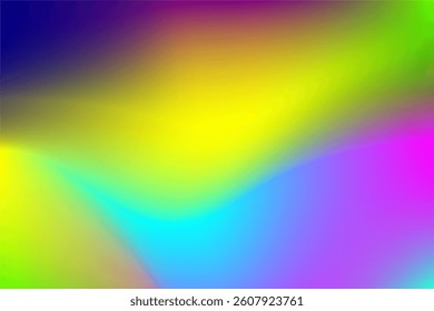 Vibrant Abstract Gradient With Bright and Colorful Spectrum Transitions
